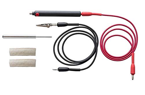 Application Handle Set with Various Bit & Sleeve Choices for Electroplating Systems - Brush Plating (Includes 1/8" to 1/4" SS Conversion Bit & Sleeves)