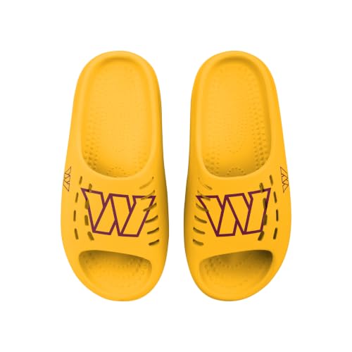 Image of FOCO Men's NFL Team Big Logo Molded Chunky Slide Sandals