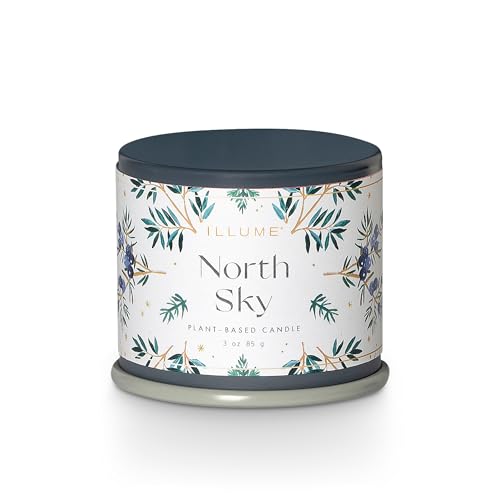 Image of Illume Demi Vanity Tin Candle, North Sky