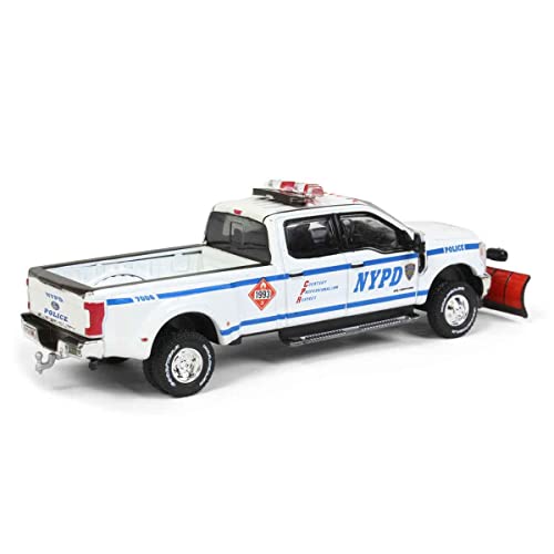 Greenlight 1/64 2019 Ford F-350 Dually NYPD Hazmat miniatura 3
