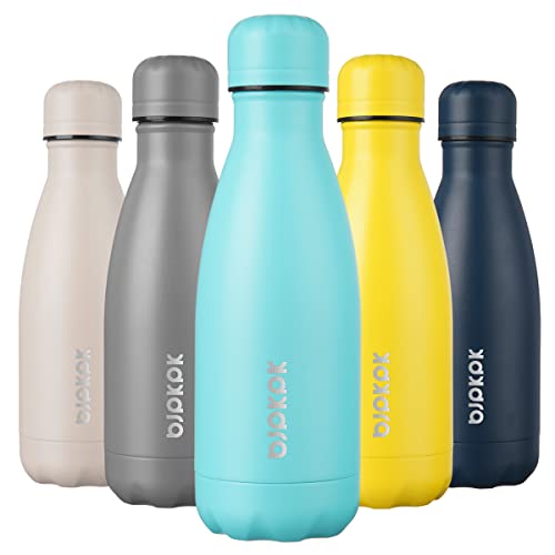 Image of BJPKPK 12 oz Small Insulated Water Bottle, Stainless Steel Leak Proof Flask