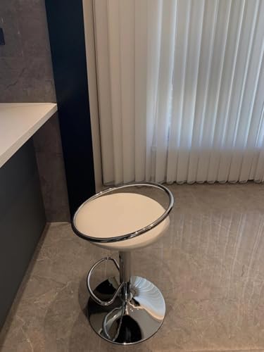 Tabourets de bar pivotants réglables 67-89 cm en simili cuir - 6