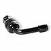 Circuit Performance VS90 Black Bent 90 Degree Angled Aluminum Bolt-in Valve Stems (Set of 4)