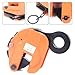 3 tons Vertical Crane Plate Lifting Clamp With Lock Industrial Hoist Hook Chain Plate Clamp Sheet Metal Lifting Clamp