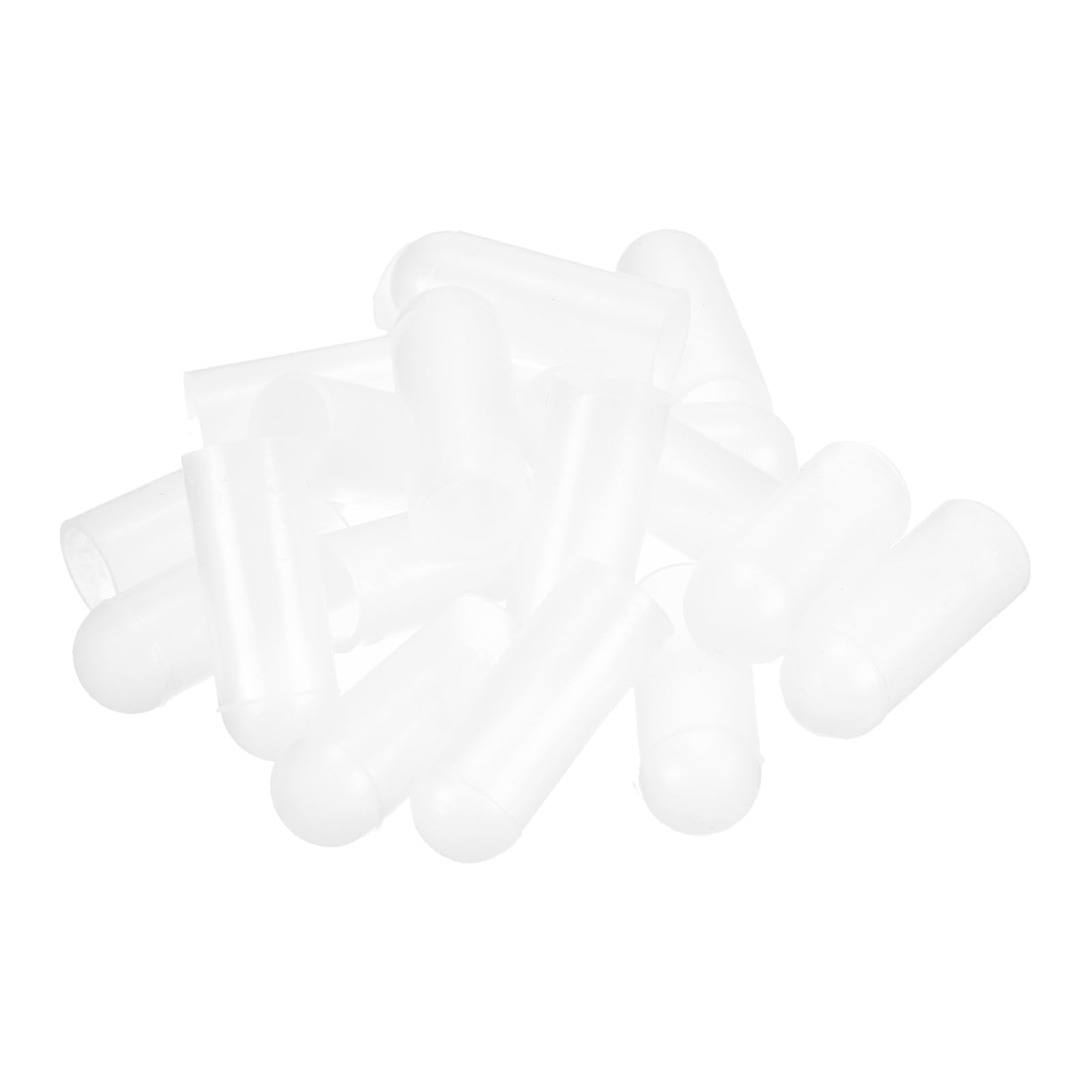 Embouts silicone 13mm sourcing map | Lot de 48 capuchons de protection transparents pour tube