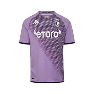 Kappa AS Monaco Drittes Jungen Trikot 2022/23