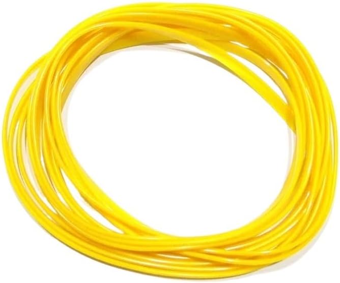 Yellow PVC 5m Universal Car Auto Interior Door Panel Edge Gap Decorative Molding Trim Strip Line