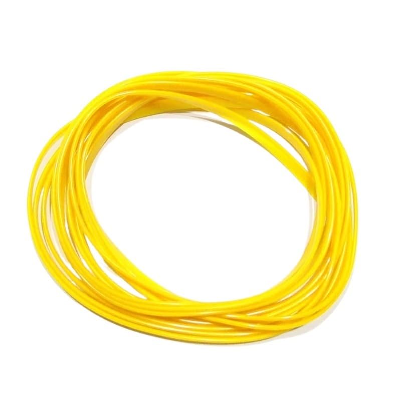 Bande décorative en PVC jaune 5m pour panneau de porte de voiture