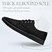 Black Sneakers for Men Dress Casual Formal Shoes Business Loafers Fashion Lightweight Walking Man Size 12