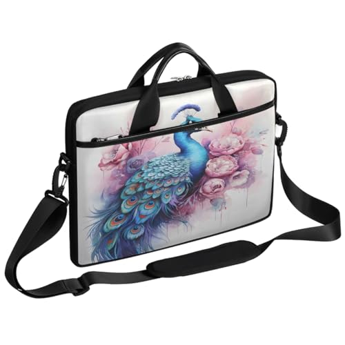 Bolso Vintage para Laptop con estampado floral 15 pulg miniatura 1