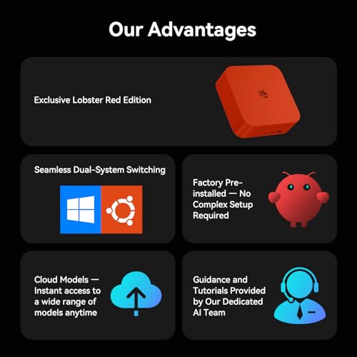 Image of Beelink SER9 Pro Ai Mini PC, AMD Ryzen 7 H 255(8C /16T, Up to 4.9GHz) 24GB LPDDR5X+2TB PCle4.0 SSD Mini Computer Pre-install Openclaw, 2.5G LAN /WiFi6 /BT5.2, HDMI+DP+USB4 Triple Display, Ub+Win11 System