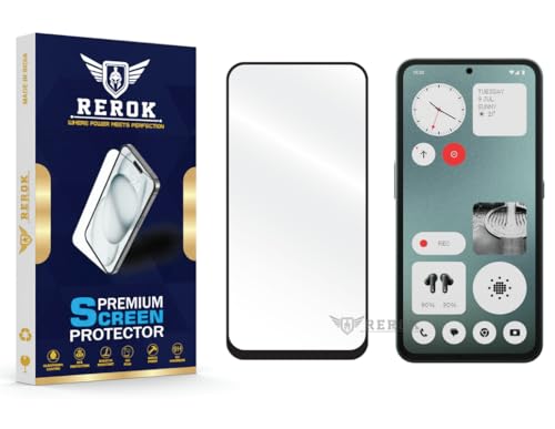 Image of Gorilla Tempered Glass Screen Protector Compatible with Nothing CMF Phone 1 [Pack of 1] | Edge-to-Edge, Bubble-Free, Case Friendly, Easy Installation Kit