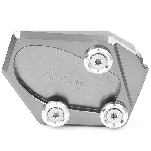 Agrandisseur béquille moto pour virées en Yamaha FZ1 2006-2015 platine grise