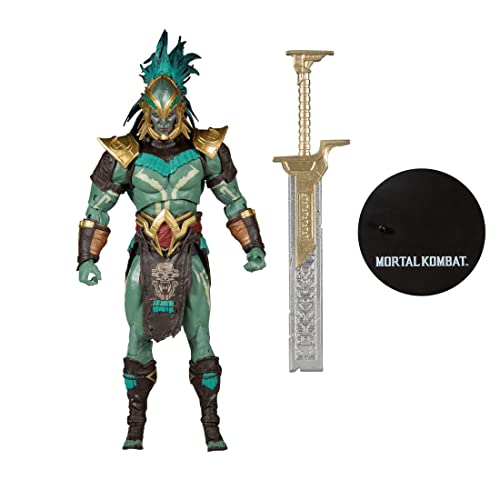 Mcfarlane Toys Mortal Kombat Kotal Kahn 7" Action Figure With Accessories #TOP5