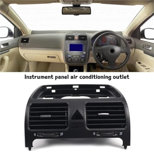 Buse de ventilation MK5 2004-2009 grille d'aération noire - 4