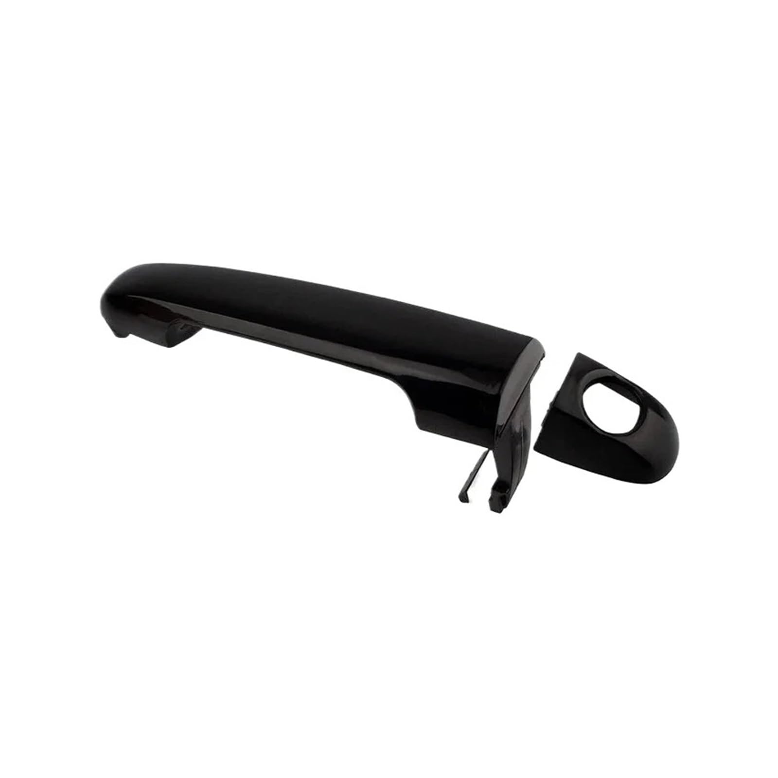 Punxdda Front Left Car Exterior Door Handle For Hyundai For Elantra Hd 2006-2012 82651-2H000 82661-2H000 Black Outer Door Handle Exterior(Front Left)