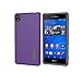 Incipio DualPro Case and Stylus Pen Bundle for Sony Xperia Z3v, Purple/Gray