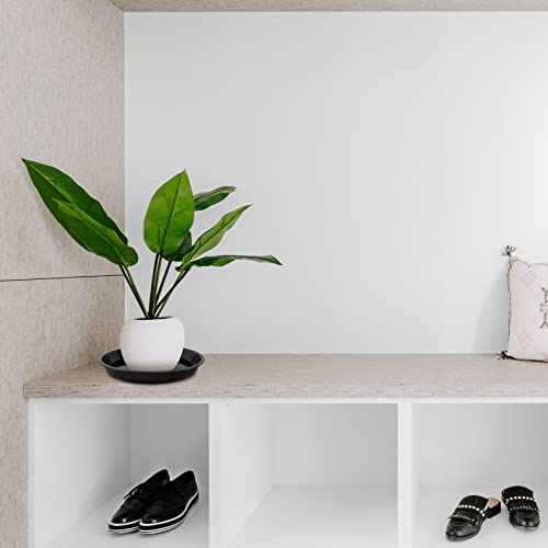 Fuoauyk Plant Saucer 14 16 18 20 22 Inch, 5 Pack Heavy Duty Plant Tray For Pots, Plastic Pot Saucers For Plants, Large Drip Trays For Potted Plants, Round Water Tray For Indoors (14 Inch) #TOP6