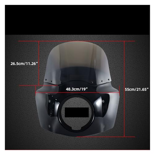Carénage avant moto Road Warrior Softail Low Rider S FXLR 2020-2024 interne