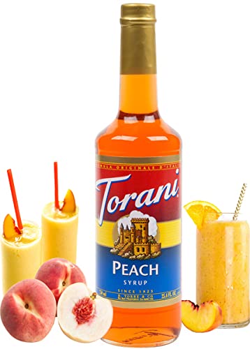 Torani Peach Flavor Syrup 750ml