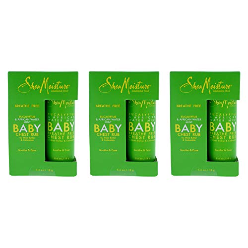 SheaMoisture Eucalyptus & African Water Mint Baby Chest Rub