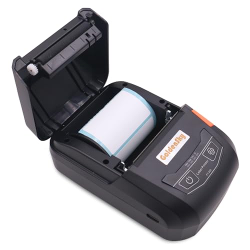 Mini Impressora Termica Portatil Etiqueta Adesiva Bobina 58mm