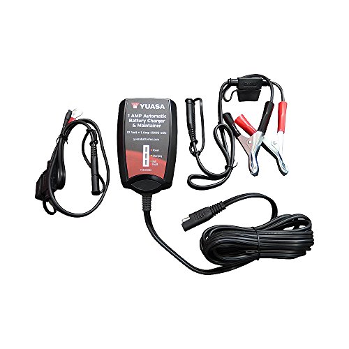 YUASA 12V 1A 自動バッテリーチャージャー　バッテリー充電器　新品 Amazon.co.jp: ユアサ オートマチック12V 1．0Aバッテリー