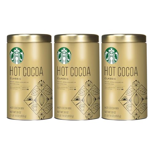 Starbucks Classic Hot Cocoa Mix (30 Ounce (Pack of 3))