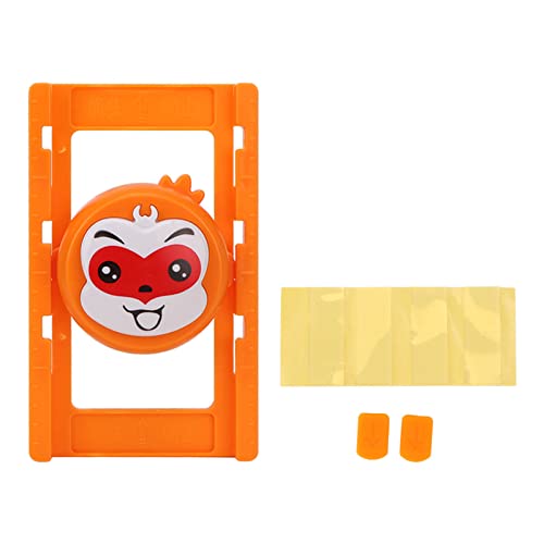 Pilipane Contador de Salto Táctil Inteligente Juguete de Entrenamiento de Altura Vertical con Luz de Voz Adhesivo de Pared Ajustable Sensible al Tacto para Niños ABS Funciona con Pilas