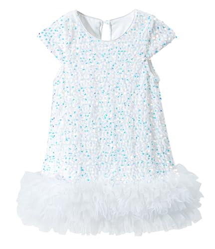 Robe à paillettes pour fille idéale pour les fêtes de Noël