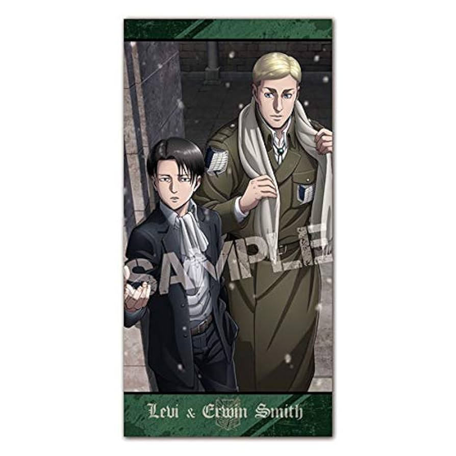 進撃の巨人 バスタオル リヴァイ エルヴィン Amazon.co.jp: 進撃の巨人 ビジュアルバスタオル②リヴァイ