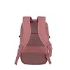 travelite carry on backpack, RyanAir dimensions, kick off, laptop backpack 13 inches, practical backpack with expansion pleat + clip function, 40 cm, 20 - 23 liters, Rose, 40 cm x 25 20-23, Classic