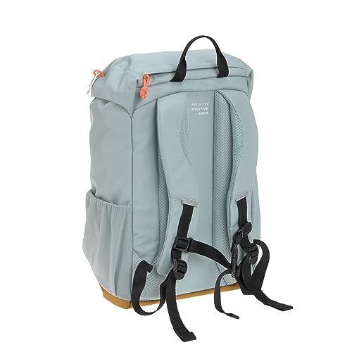 LÄSsig Zaino Da Trekking Per Bambini Zaino Per Bambini Con Fascia Toracica Spallacci Imbottiti Idrorepellente, 14 Litri/Big Outdoor Backpack Nature Azzurro - 2