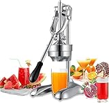 Spremiagrumi manuale rimovibile professionale per limone, melograno e lime freschi, strumento di grado commerciale per spremere efficacemente