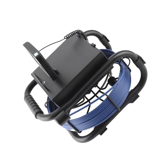 Sxhlseller Cámara de Inspección de Alcantarillado de 4,3 Pulgadas con 16 GB | DVR de Endoscopio de Serpiente Impermeable de 30 M para Fontanero Industrial de Detección de Fugas de Drenaje de