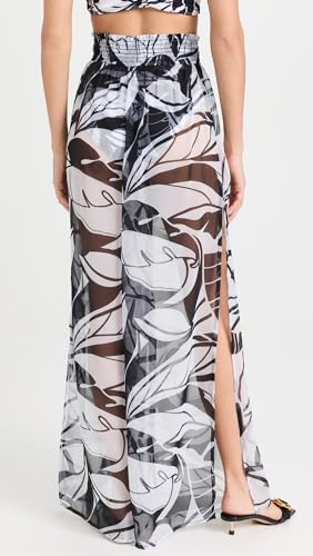 Ramy Brook Women's Haley Wide Leg Printed Pant3