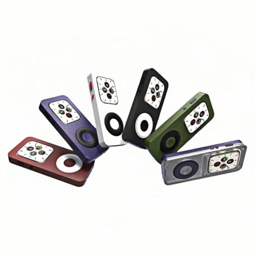 for Retro iPod Style Protective Case for Apple Watch Series SE/5/6/7/8/9/10, Unique 3D Printed Design with Click Wheel Aesthetic (White, 41mm)