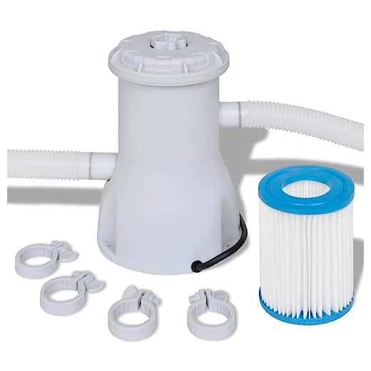 Vidaxl Bomba Con Filtro De Piscina 530 Gal/H