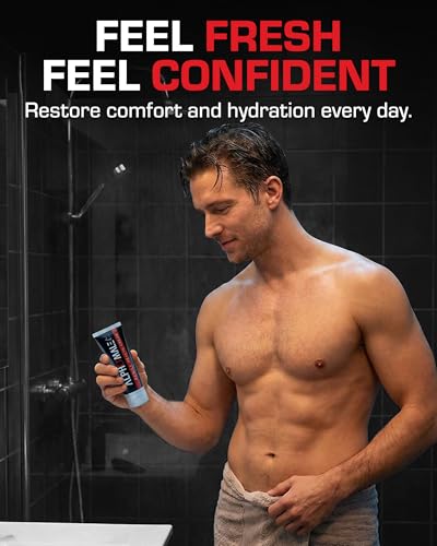 AlphaMale Premium Penile Health Cream for Men – Penile Cream Daily Moisturizer for Sensitive Skin - Foreskin Restoration - Hydrating Formula for Dryness & Irritation – Fragrance-Free – 4oz