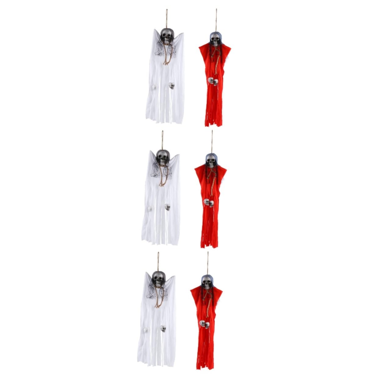 BESPORTBLE 6pezzi Decorazione da Appendere per Halloween di Fantasmi Pendenti per Porte Accessori per Feste e Decorazioni Spettrali Atmosfera da Halloween Garantita