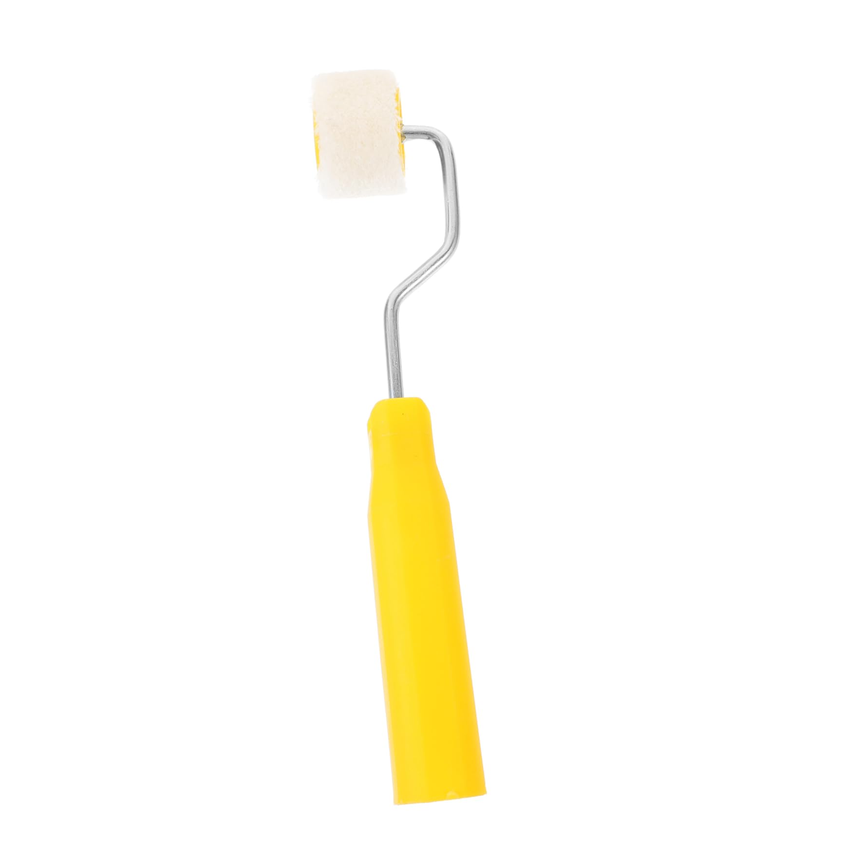 VILLCASE 10 piezas Rodillo de Pintura Mini Cepillo de Rodillo de Lana Natural Ergonómico Herramienta Duradera para Pintar Paredes y Detalles Hogar