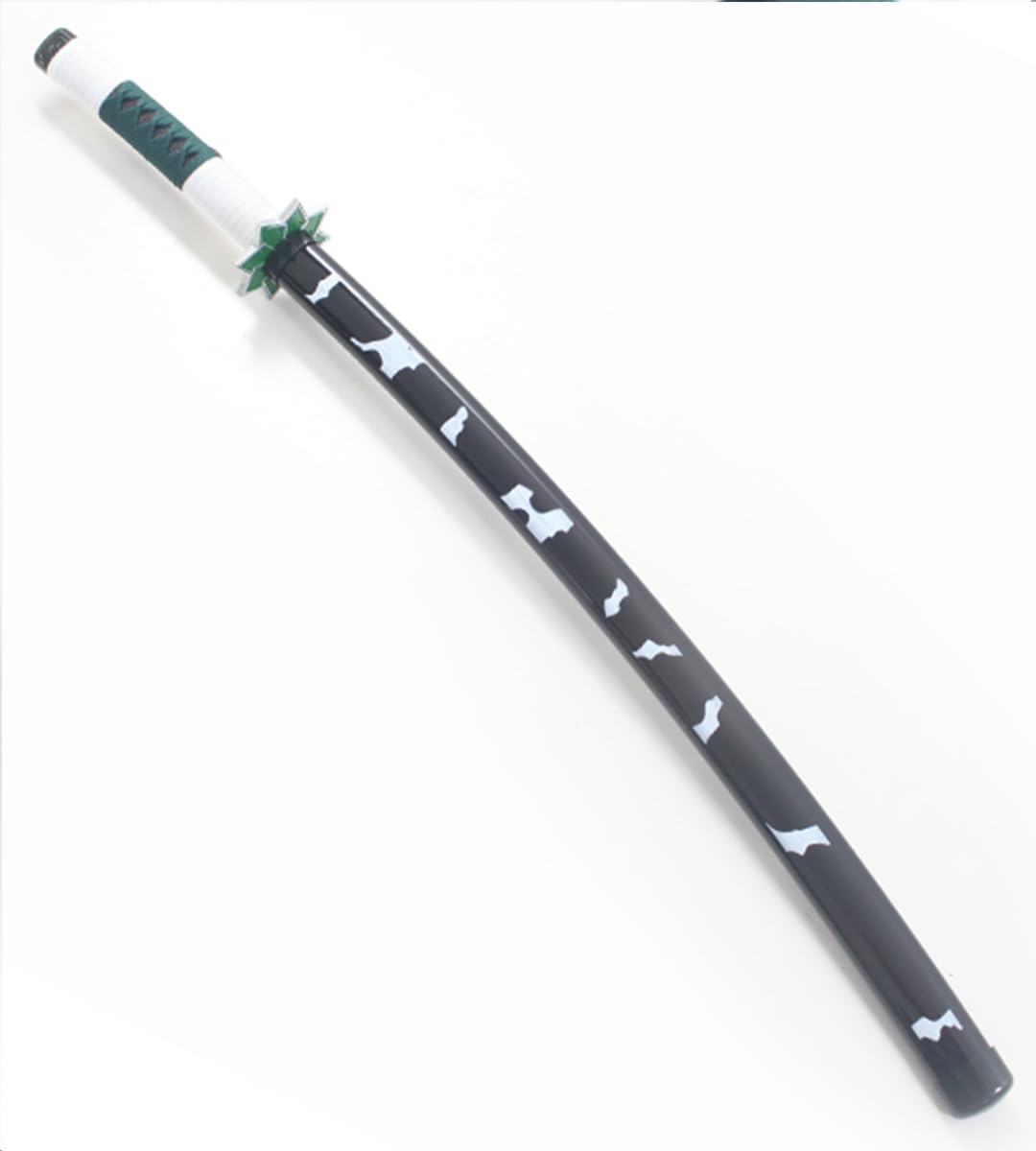 Katana Demon Slayer Sabre Sanemi Shinazugawa Lame en Bois Epee Kimetsu No Yaiba Cosplay