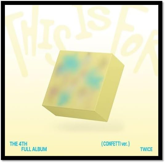 TWICE THIS IS FOR [CONFETTI ver.] 4th Full Album