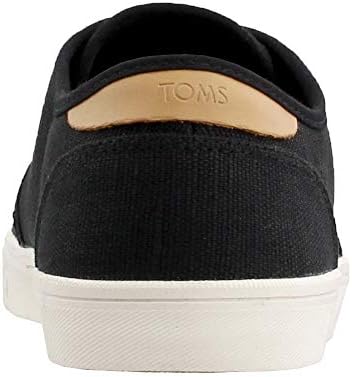 TOMS Men's Carlo Sneaker Black Heritage Canvas 10.5 M | Image 2