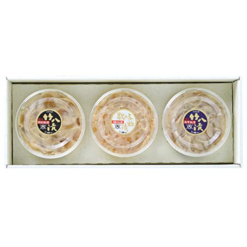 竹八漬特吟粕漬詰合せ 〔特吟貝柱増量粕漬200g・特吟海茸増量粕漬200g・特吟数の子200g〕 九州 佐賀県 漬物 竹八漬