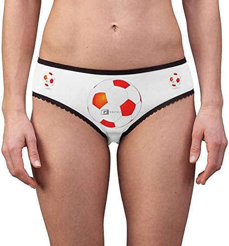 Soccerball Panties, Soccerball Underwear, Briefs, Cotton Briefs, Funny Underwear, Panties For Women