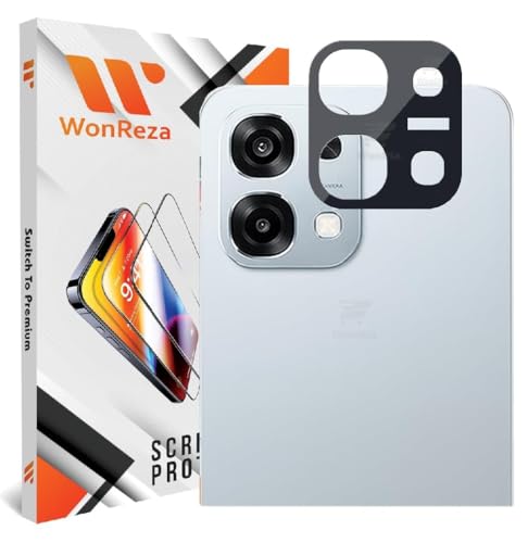 Image of [1+1 Tempered Glass for Oppo F33 5G with Camera Glass Protector Edges to Edge Screen Guard Protector 9H Hardness - (Pack of 2)