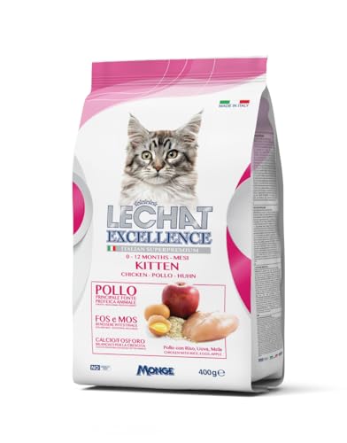 Monge Le Chat Excellence Alimento Completo per Gattini in Crescita, 400g