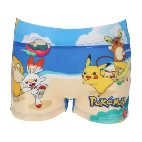 Maillot de bain Pokémon bleu clair Cover