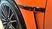 SUBARU 2011-2014 WRX JDM OEM Limited Black Fender Badge Emblem Garnish Set Pair